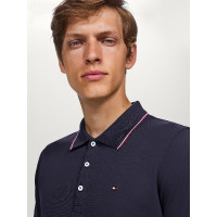 Polo Tommy Hilfiger Equestrian Harrison met korte mouwen voor heren Marineblauw
