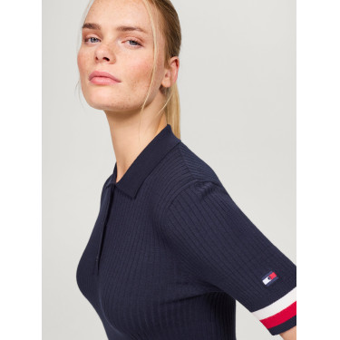 Polo Tommy Hilfiger Equestrian Lenox pullover-effect dames Polo Tommy Hilfiger Equestrian Lenox pullover-effect dames