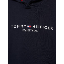 Sweat à capuche Graphique Tommy Hilfiger Equestrian Williamsburg unisexe Bleu marine Sweat à capuche Graphique Tommy Hilfiger Equestrian Williamsburg unisexe Bleu marine