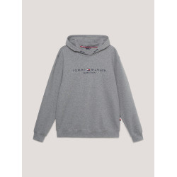 Unisex grafische hoodie Tommy Hilfiger Equestrian Williamsburg Gemêleerd grijs Unisex grafische hoodie Tommy Hilfiger Equestrian Williamsburg Gemêleerd grijs