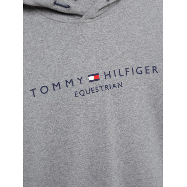 Unisex grafische hoodie Tommy Hilfiger Equestrian Williamsburg Gemêleerd grijs Unisex grafische hoodie Tommy Hilfiger Equestrian Williamsburg Gemêleerd grijs