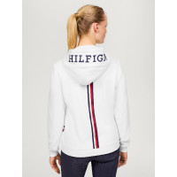 Sweat met rits Tommy Hilfiger Equestrian Kingston dames Marineblauw