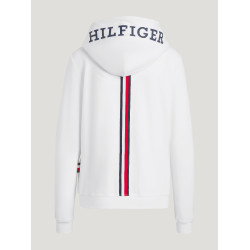 Sweat met rits Tommy Hilfiger Equestrian Kingston dames Ecru