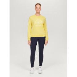 Sweat graphique Tommy Hilfiger Equestrian Evans femme Citron ella Jaune Sweat graphique Tommy Hilfiger Equestrian Evans femme Citron ella Jaune