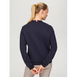 Sweat graphique Tommy Hilfiger Equestrian Evans femme Bleu marine