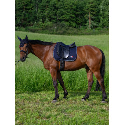 Tommy Hilfiger Equestrian Harvard dressuurdeken Marineblauw
