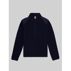 Veste Tommy Hilfiger Equestrian Michigan fleece homme Bleu marine Veste Tommy Hilfiger Equestrian Michigan fleece homme Bleu marine