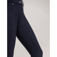 Broek Tommy Hilfiger Equestrian Vermont kniestukken grip dames Zwart Broek Tommy Hilfiger Equestrian Vermont kniestukken grip dames Zwart