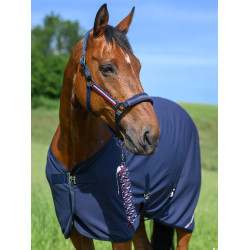 Licol et longe Tommy Hilfiger Equestrian Yale Bleu marine