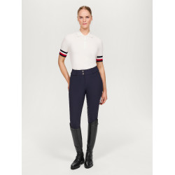 Pantalon Tommy Hilfiger Equestrian Helena full grip femme Bleu marine Pantalon Tommy Hilfiger Equestrian Helena full grip femme Bleu marine