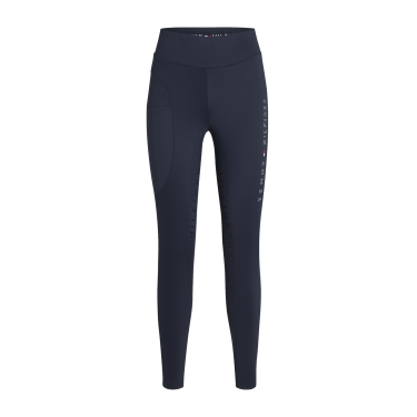 Tommy Hilfiger Equestrian Elmira dameslegging full grip met strass Tommy Hilfiger Equestrian Elmira dameslegging full grip met strass
