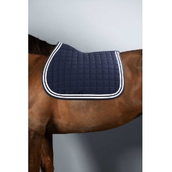 Tapis de selle personnalisable Harcour Soft Marine Bleu marine