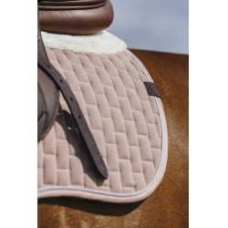 Tapis de selle Equithème Dinard Beige