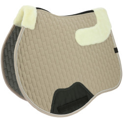 Tapis de selle Equithème Dinard Beige