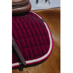 Tapis de selle Equithème Eclat Bordeaux Tapis de selle Equithème Eclat Bordeaux