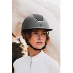 Glanzende Metalen Helm Monarch II Horze Smaragdgroen