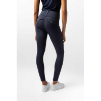 Hybride legging Horze Anya dames fullgrip Glanzend wit