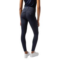 Legging Hybrid Horze Anya femme fullgrip Ouverture Bleu marine