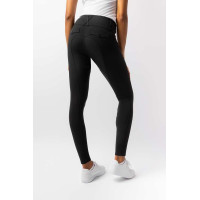 Pantalon d'équitation Horze Leonie fond intégral femme Noir