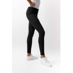 Pantalon d'équitation Horze Leonie fond intégral femme Noir