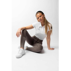 Broek met volledige grip voor alle seizoenen Horze Mira Morieljebruin