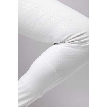 Pantalon fond intégral silicone Horze Grand Prix homme Blanc Pantalon fond intégral silicone Horze Grand Prix homme Blanc