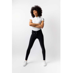 Pantalon Horze Grand Prix Pro fond intégral femme Marine foncé Bleu Pantalon Horze Grand Prix Pro fond intégral femme Marine foncé Bleu