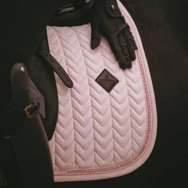 Tapis de selle Velvet Pearls dressage Kentucky Tapis de selle Velvet Pearls dressage Kentucky