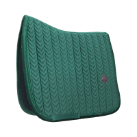 Tapis de selle Velvet Pearls dressage Kentucky Beige Tapis de selle Velvet Pearls dressage Kentucky Beige