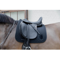 Zadeldek Gevlochten Dressuur Kentucky Zwart Zadeldek Gevlochten Dressuur Kentucky Zwart