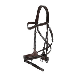 Bridon Working by Dy'on avec liberté de mouvement Marron