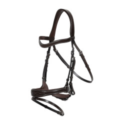 Bridon Working by Dy'on avec liberté de mouvement Marron