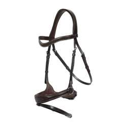 Bridon Working by Dy'on avec liberté de mouvement Marron