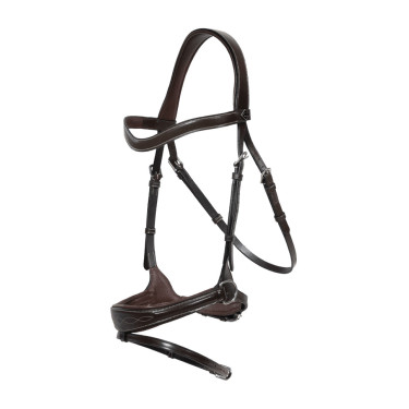 Bridon Working by Dy'on avec liberté de mouvement Marron