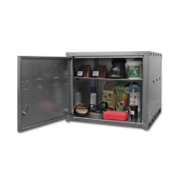 Armoire suspendue Waldhausen Gris