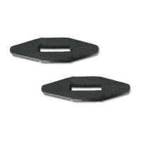 Arrêtoir en caoutchouc Waldhausen Noir