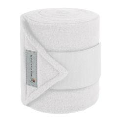 Bandes polaire Waldhausen Basic poney par 4 Blanc Bandes polaire Waldhausen Basic poney par 4 Blanc