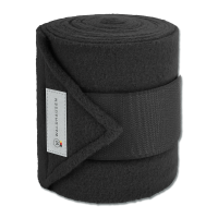 Waldhausen Basic polobandages per 4 Zwart