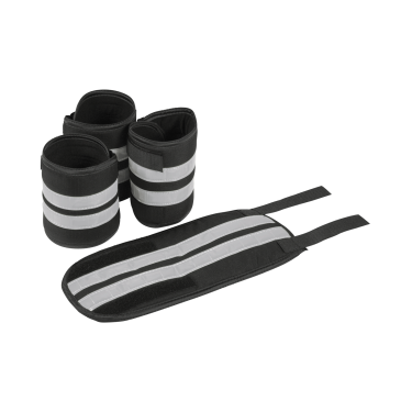 Bandes Reflex Waldhausen par 4 Argent Bandes Reflex Waldhausen par 4 Argent