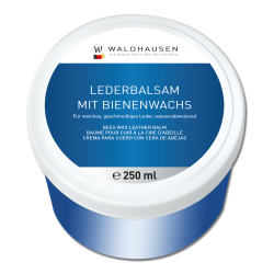 Baume cuir Waldhausen cire d’abeille 250 ml