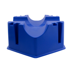 Blok voor stangen Waldhausen Blauw