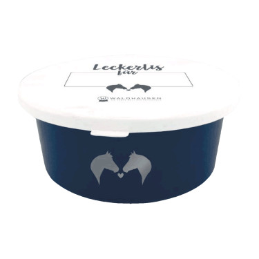 Bol friandises Lucky avec couvercle Blanc