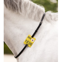 Waldhausen koordplaat voor paardrijden Zwart