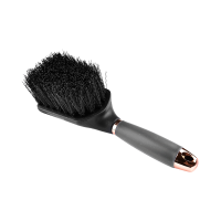 Brosse à sabots Waldhausen poignée gel Noir / or rosé Brosse à sabots Waldhausen poignée gel Noir / or rosé