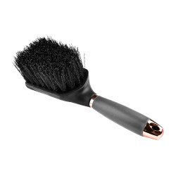Brosse à sabots Waldhausen poignée gel Noir / or rosé Brosse à sabots Waldhausen poignée gel Noir / or rosé