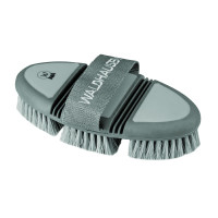 Brosse de pansage Flex Waldhausen soies synthétiques souples Gui Vert