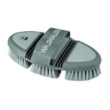 Brosse de pansage Flex Waldhausen soies synthétiques souples Gui