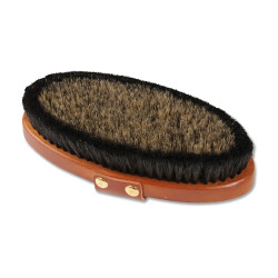 Brosse de pansage Waldhausen HardWood poils naturels Nature Beige