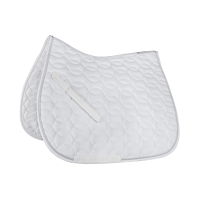 Tapis de selle Waldhausen Ancona Blanc / argent