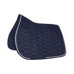 Zadeldoek Waldhausen Ancona Nachtblauw / zilver